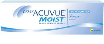 1 DAY ACUVUE MOIST for ASTIGMATISM - Boîte de 30