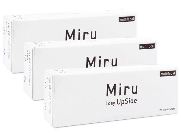 MIRU 1 Day Flat Pack Multifocale - Boîte de 90