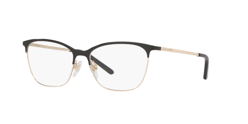 0RL5104 (52, 9375-SHINY BLACK ON PALE GOLD)