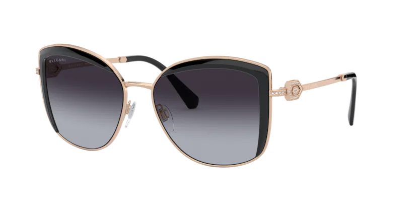 0BV6128B (20148G-PINK GOLD/BLACK)