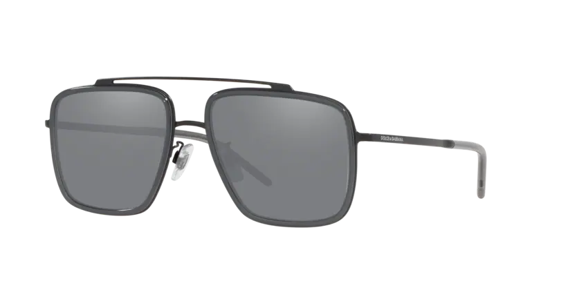 0DG2220 (11066G-MATTE BLACK/TRANSPARENT GREY)